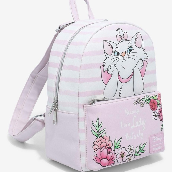 Loungefly Disney Aristocats Marie Because I’m a Lady Backpack - Picture 2 of 6